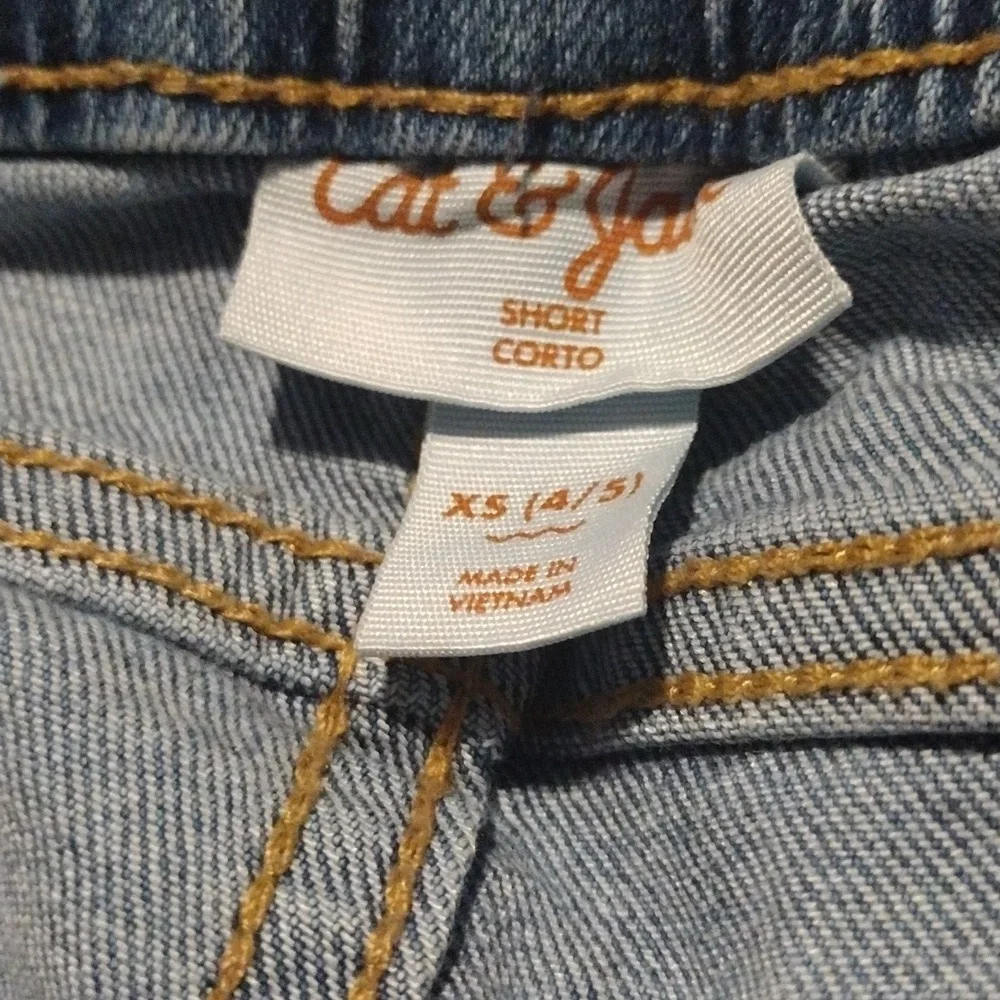 Cat And Jack Stylish Black And Jean Kids Shorts Bundle Size 4t And 4/5